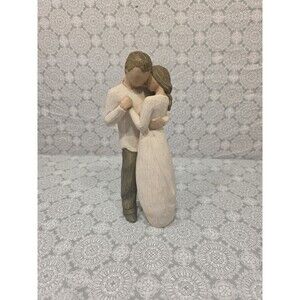 Willow Tree PROMISE 9in  VTG 2003 Demdaco Figure Love Susan Lordi Couple Love